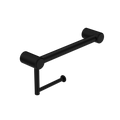 Nero Mecca Care 25mm Toilet Roll Rail 300mm Matte Black