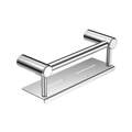 Nero Mecca Care 25mm Grab Rail With Shelf 300mm Chrome