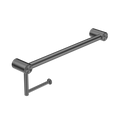 Nero Mecca Care 25mm Toilet Roll Rail 450mm Gun Metal