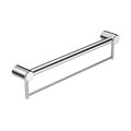 Nero Mecca Care 32mm Grab Rail With Towel Holder 600mm Chrome