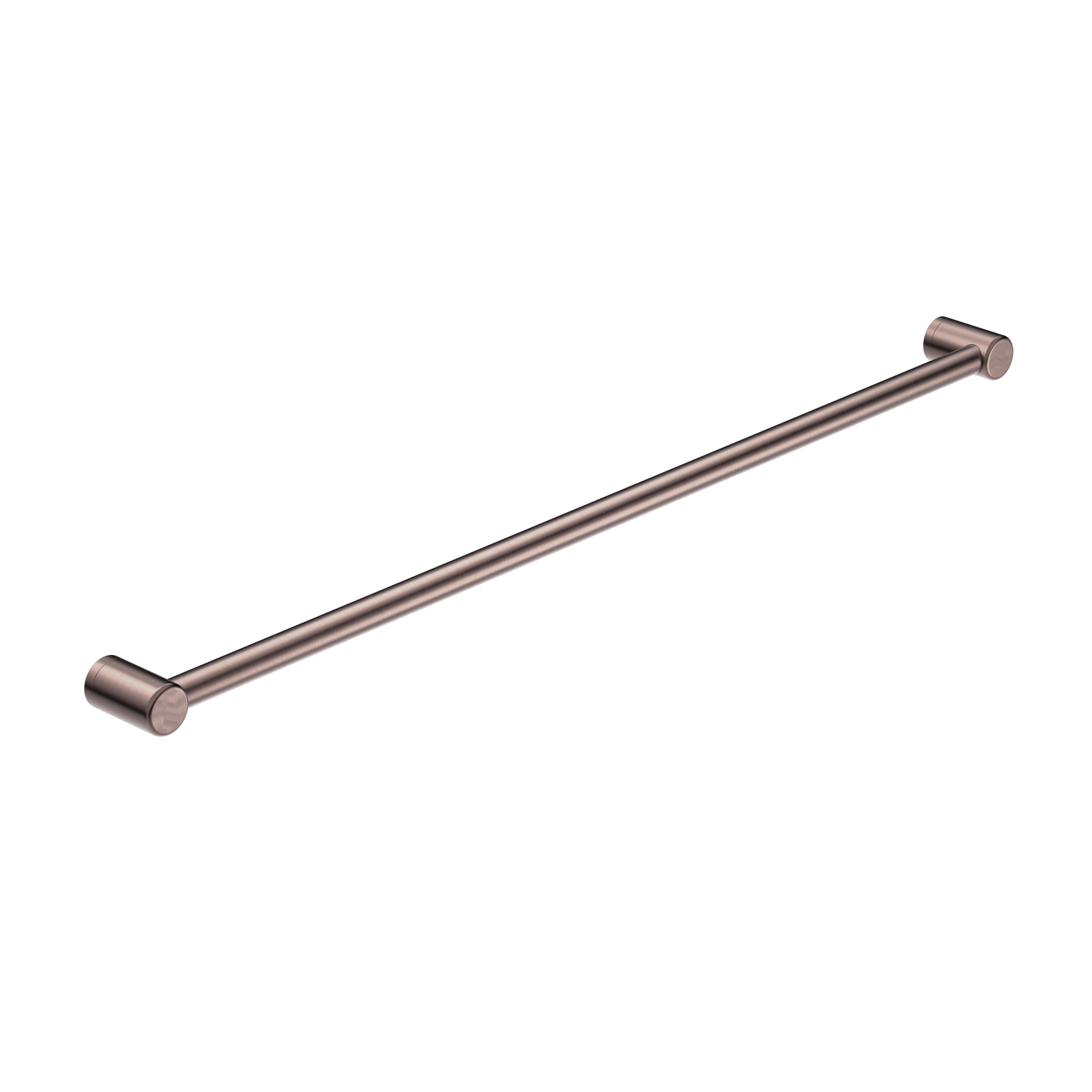 Nero Mecca Care 32mm Grab Rail 1200mm Brushed Bronze