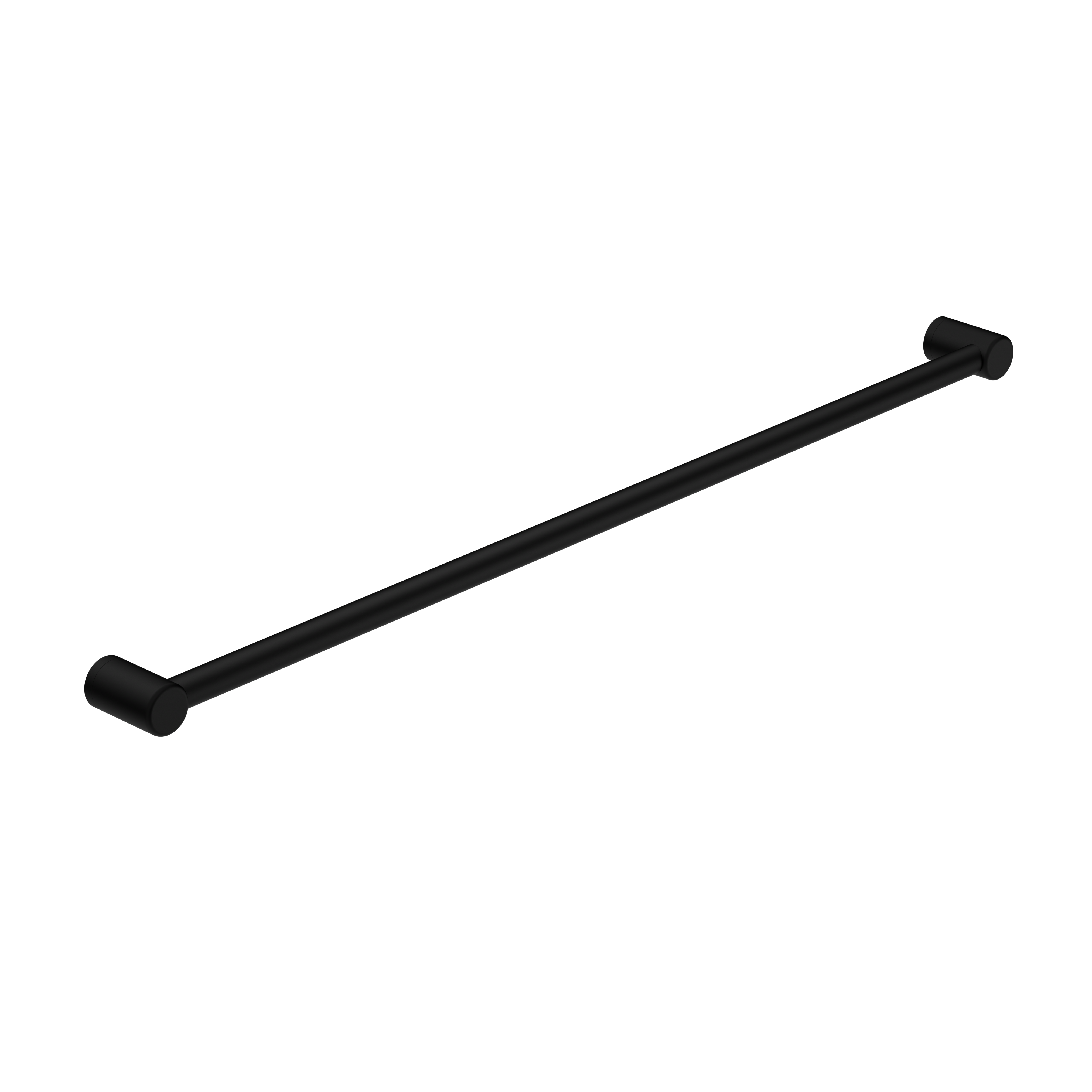 Nero Mecca Care 32mm Grab Rail 1200mm Matte Black