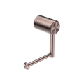 Nero Mecca Care Heavy Duty Toilet Roll Holder Brushed Bronze