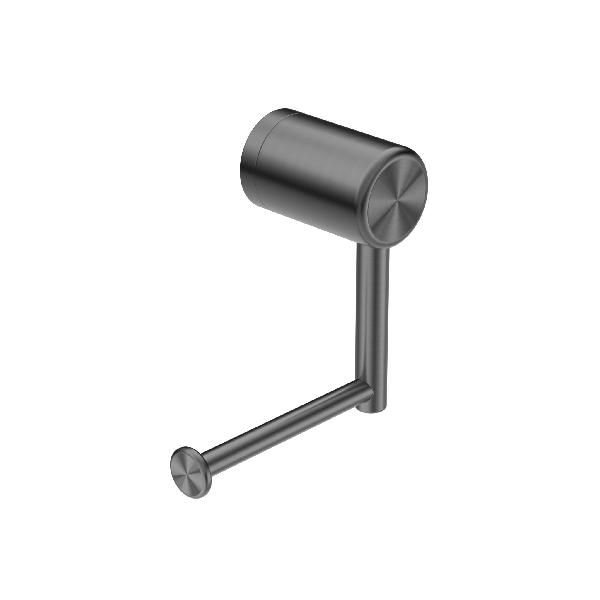 Nero Mecca Care Heavy Duty Toilet Roll Holder Gun Metal
