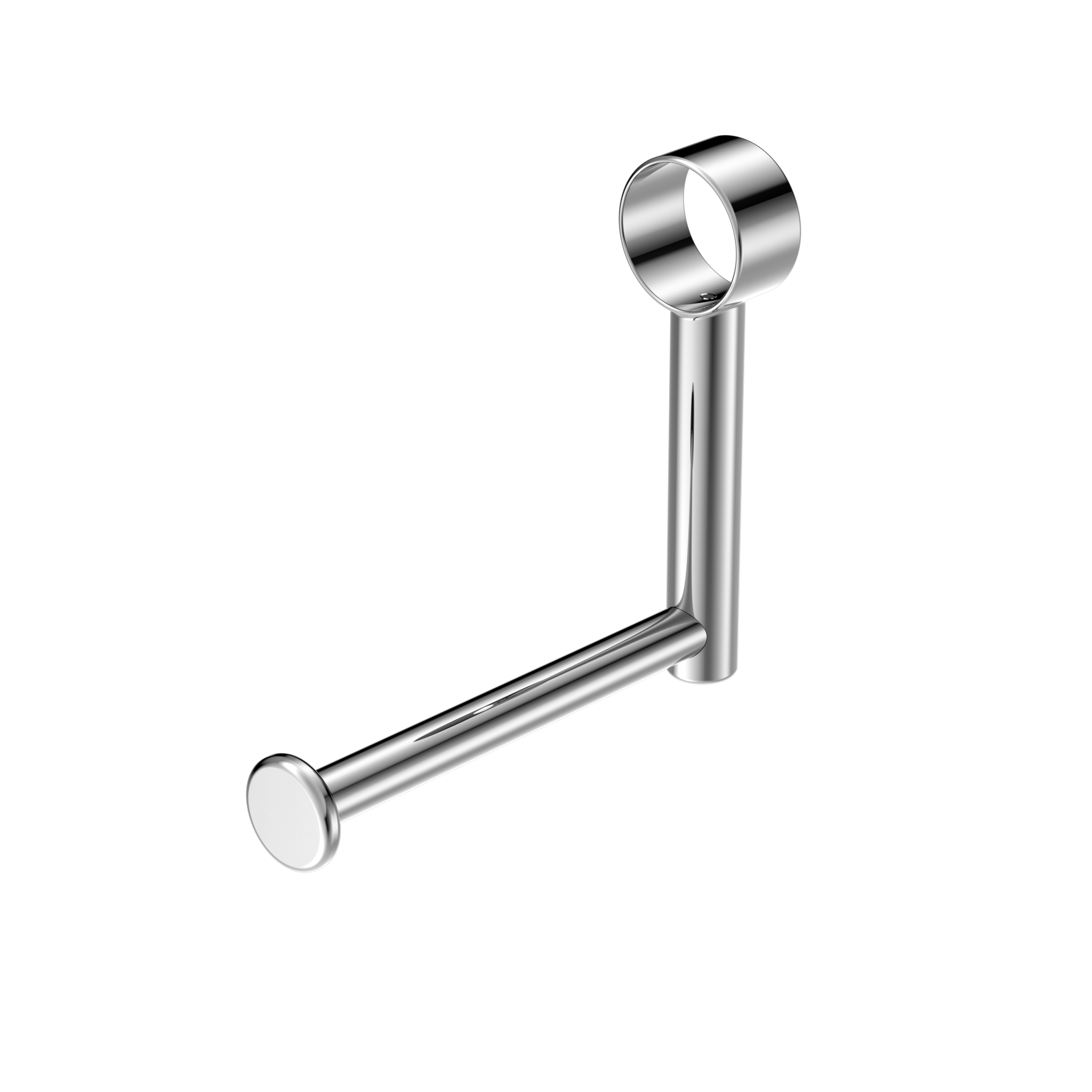 Nero Mecca Care Add On Toilet Roll Holder Chrome