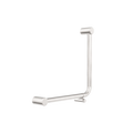 Nero Mecca Care 32mm Ambulant 90 Degree Bent Tube Grab Rail 450X450mm Brushed Nickel