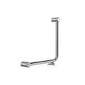 Nero Mecca Care 32mm Ambulant 90 Degree Bent Tube Grab Rail 450X450mm Chrome