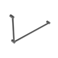 Nero Mecca Care 32mm DDA Grab Rail Set 90 Degree 600X1000mm, Gun Metal