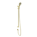 Nero Mecca Care 25mm Grab Rail And Adjustable Shower Rail Set 900mm Brushed Gold