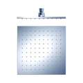 Nero 250mm Square Brass Shower Head Chrome // NRROB1003CH