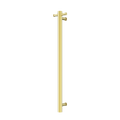Nero NRV902hBG Mecca 240V Single Vertical Heated Towel Rail Brushed Gold image
