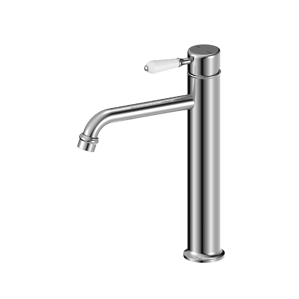 Nero York Tall Basin Mixer - Chrome (Handle Options)