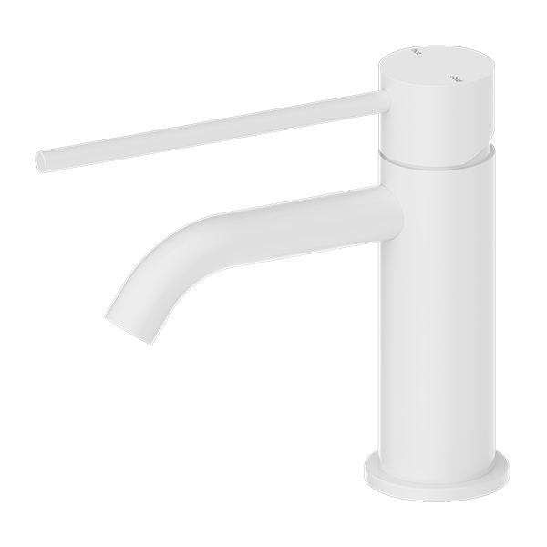 Nero Mecca Care Basin Mixer Matte White NR221901dMW