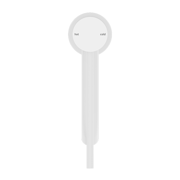 Nero Mecca Care Basin Mixer Matte White NR221901dMW