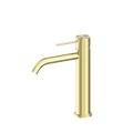 Nero Mecca Mid Height Basin Mixer - Brushed Gold / NR221901eBG