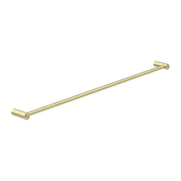 Nero New Mecca 800mm Single Towel Rail - Brushed Gold / NR2330BG