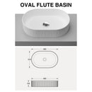 Ainsworth Wall hung Vanity 600mm Centre Bowl with Above Counter Basin