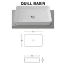 Ainsworth Wall Hung Vanity 1200mm Centre Bowl with Above Counter Basin
