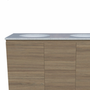 Manhattan 1200mm Wall Hung Vanity with SilkSurface Top and Basin, Single or Double