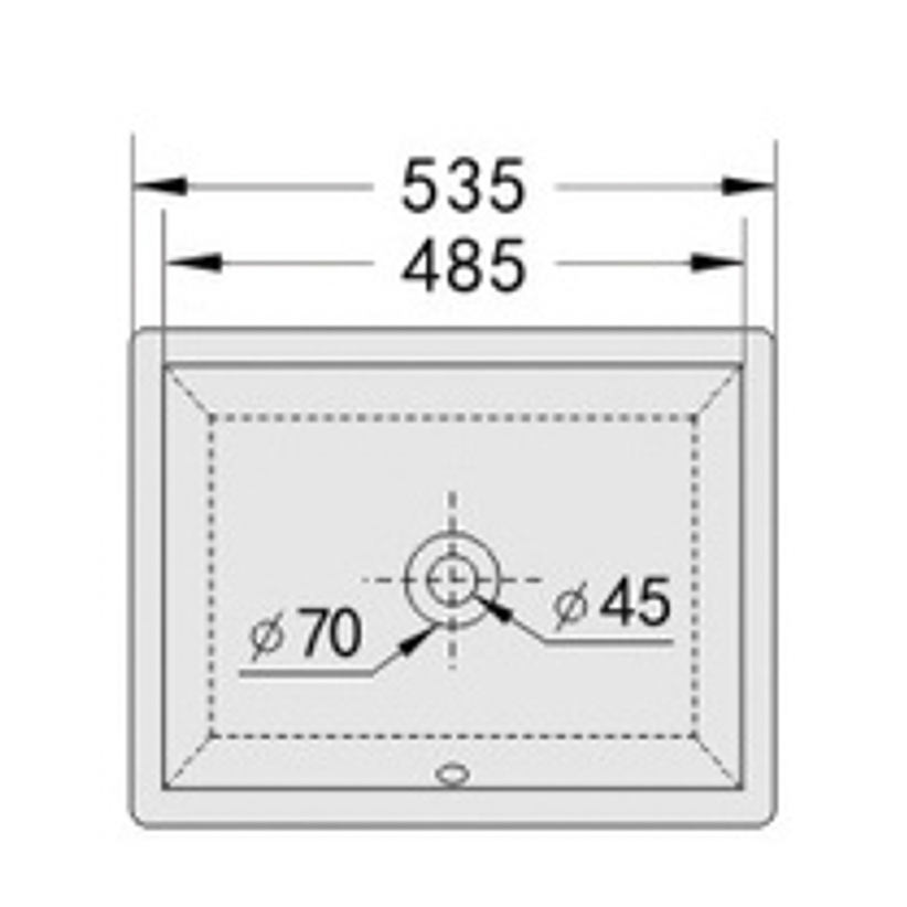 Essence Lyon 530mm Undercounter Basin