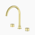 Nero Kara NR211707BG Brushed Gold Kitchen Hob Set