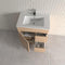THEBE 750mm Vanity with Slim China Top Finger Pull Soft Oak