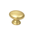 Turner Hastings Tutto Knob Cabinetry Handle, Brushed Brass image