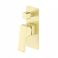 Bella Vista Tiago Shower Mixer Diverter TRIM KIT ONLY, French Gold image