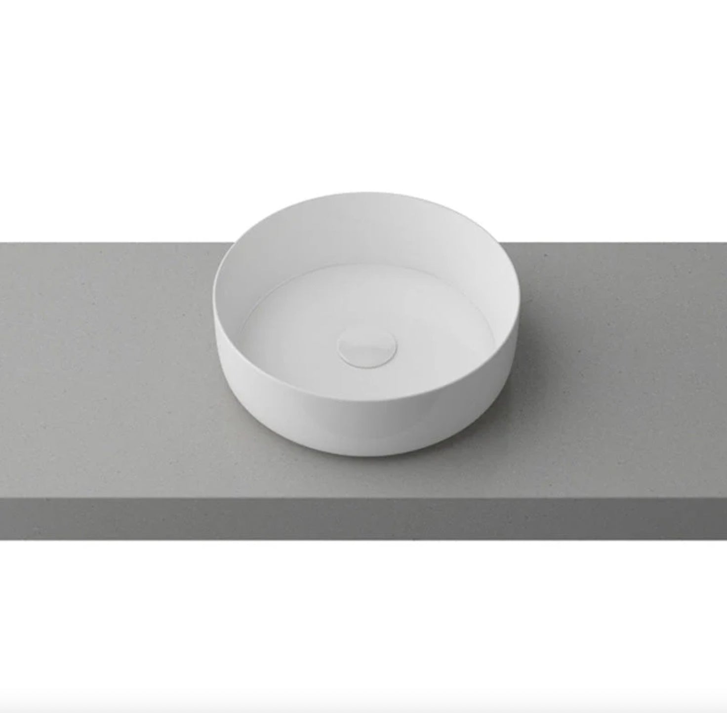 Timberline Allure Above Counter Basin - Matte White