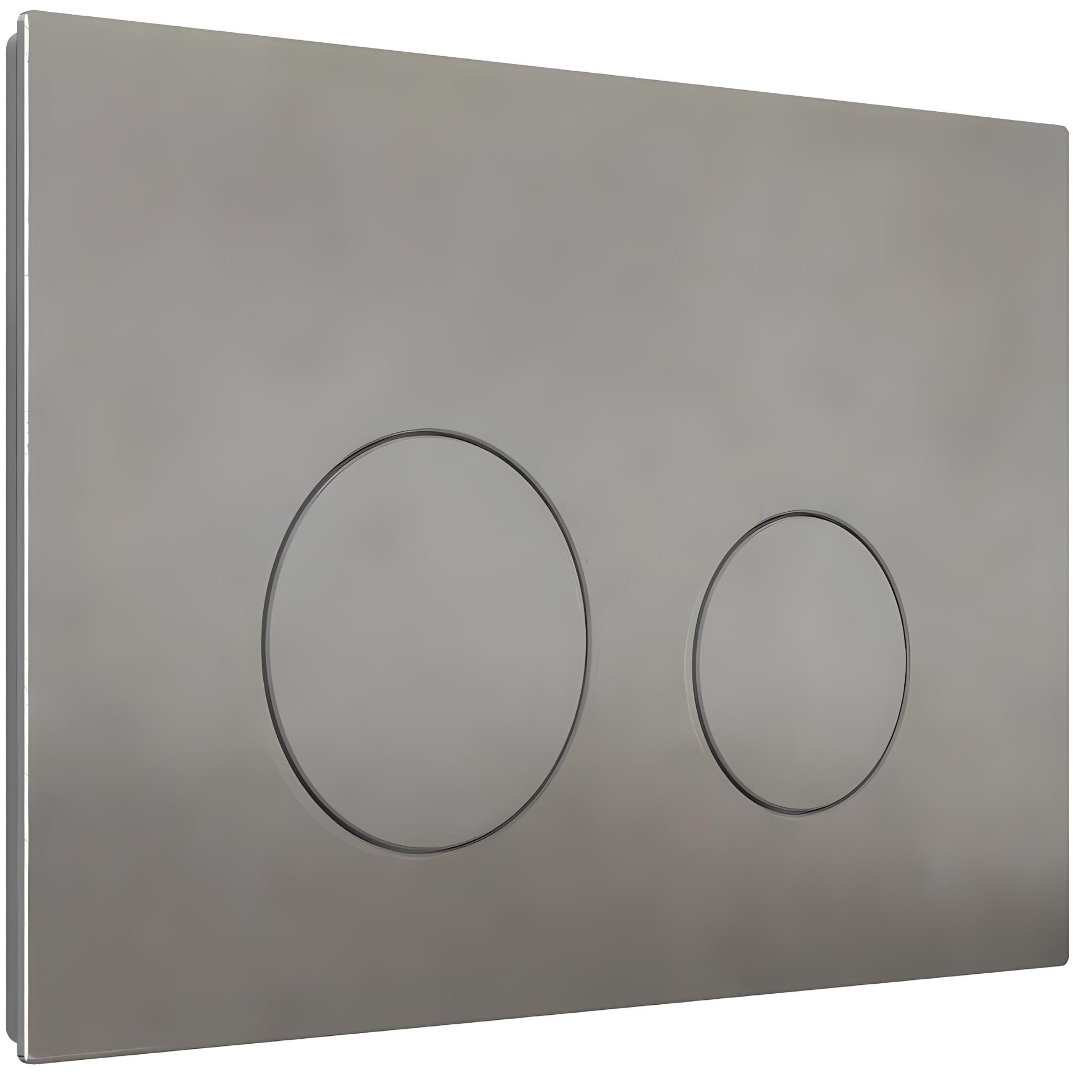 R&T In Wall Package - Haze Rimless Pan, Inwall Cistern and Tyler Porcelain Button