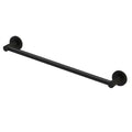 Master Rail 450mm Single Towel Rail - Matte Black