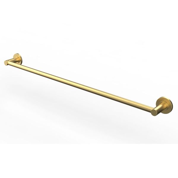 Master Rail 1000mm Brushed Gold Single Towel Rail