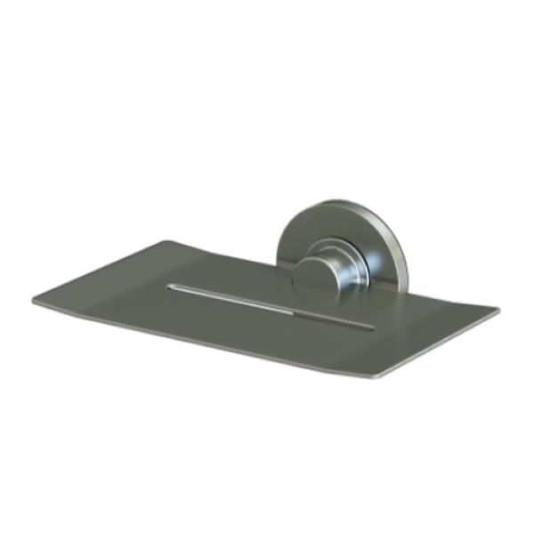 Master Rail Soap Dish - Brushed Nickel