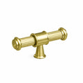 Turner Hastings Verona T-Bar Cabinetry Handle, Brushed Brass image
