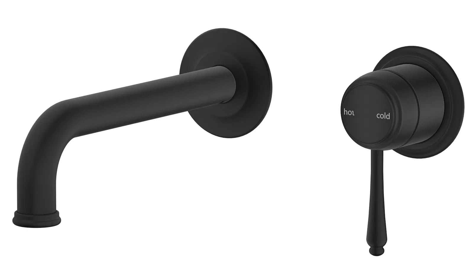 Bella Vista Mica Heritage Combo Mixer TRIM KIT ONLY -  Matte Black