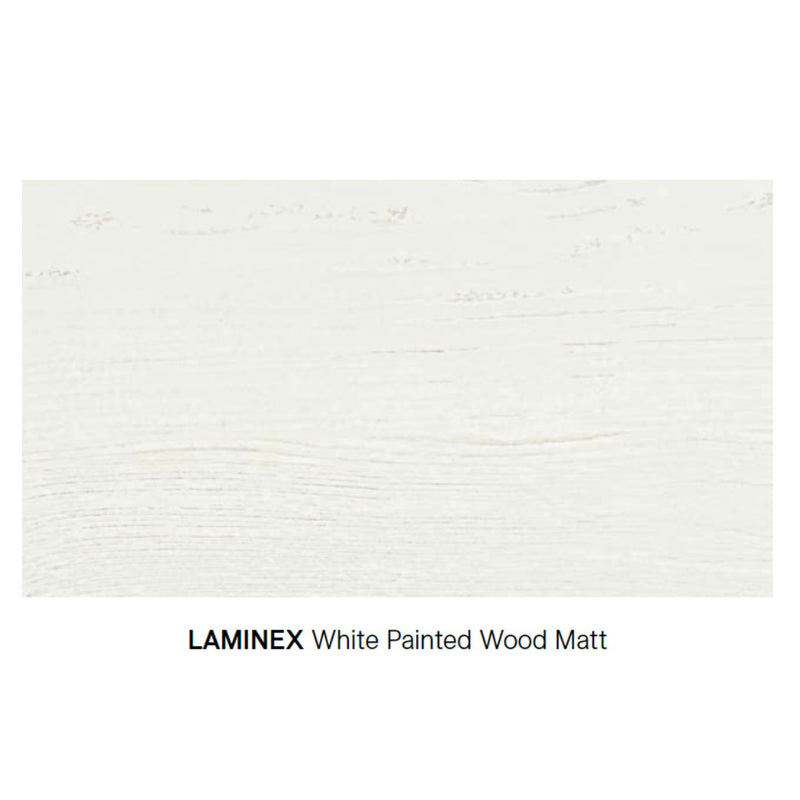 White Painted Wood Matt Vanity Colour Swatch