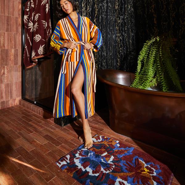 Eliza Bath Mat - Rosewood image