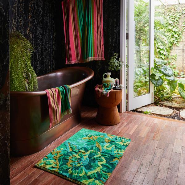 Eliza Bath Mat - Spring Green image