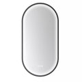 Radiant GLÖDA Black - KÄPSEL - Black - 500mm x 1000mm LED Mirror image