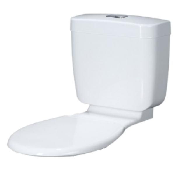 Caroma Aire Plastic Connector Cistern & Seat