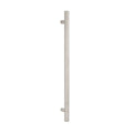 Radiant Single Heated Vertical Towel Rail 40x950mm, Cool Brushed Nickel image