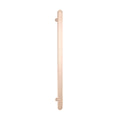 Radiant Non-Heated Vertical Flat Bar Towel Rail 930mm, Champagne image
