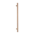 Radiant Heated Vertical Towel Rail 950mm, Champagne image