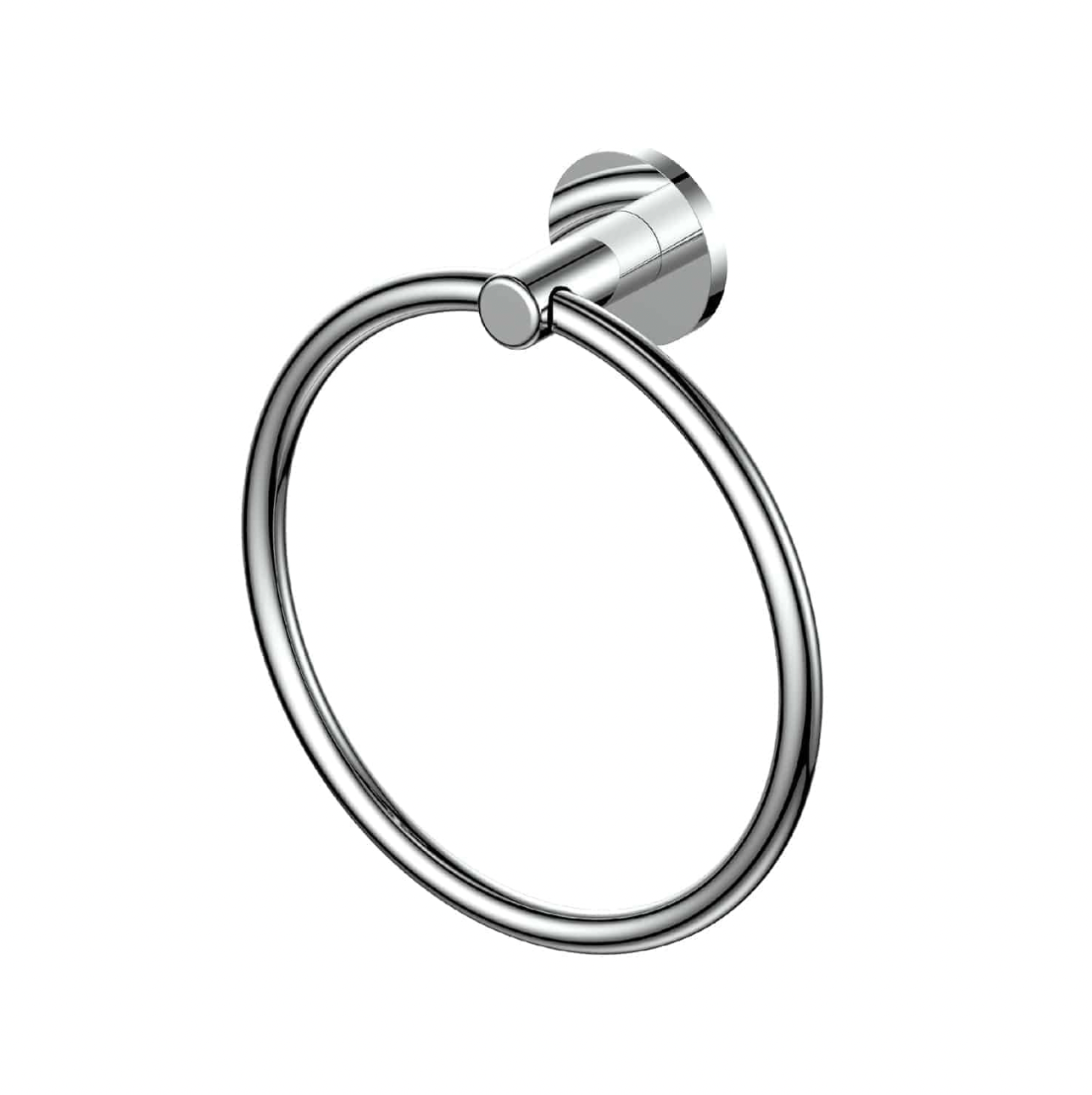 Zola Towel Ring Chrome