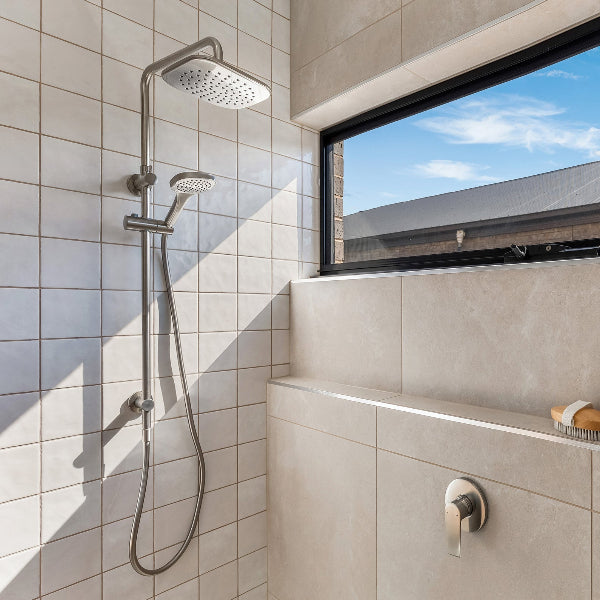 Phoenix Builders Arlo Shower / Wall Mixer Trim Kit Only, Brushed Nickel image