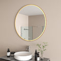 Radiant AURA Brushed Bronze - OLËK - 1000mm LED Mirror image