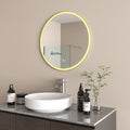Radiant AURA Light Gold - OLËK - 600mm LED Mirror image