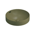 Seima Obello 371 Ceramic Semi Inset Basin - Olive Silk Matte