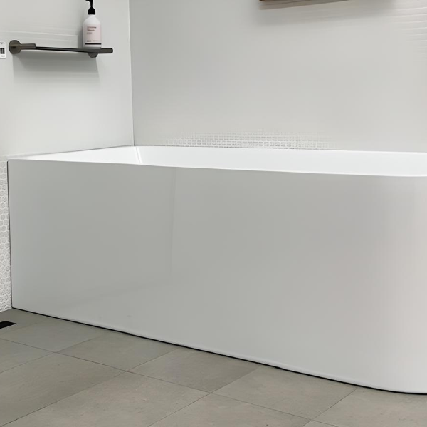Symmetry 1700 LH Multi Fit Corner BTW Freestanding Bath White