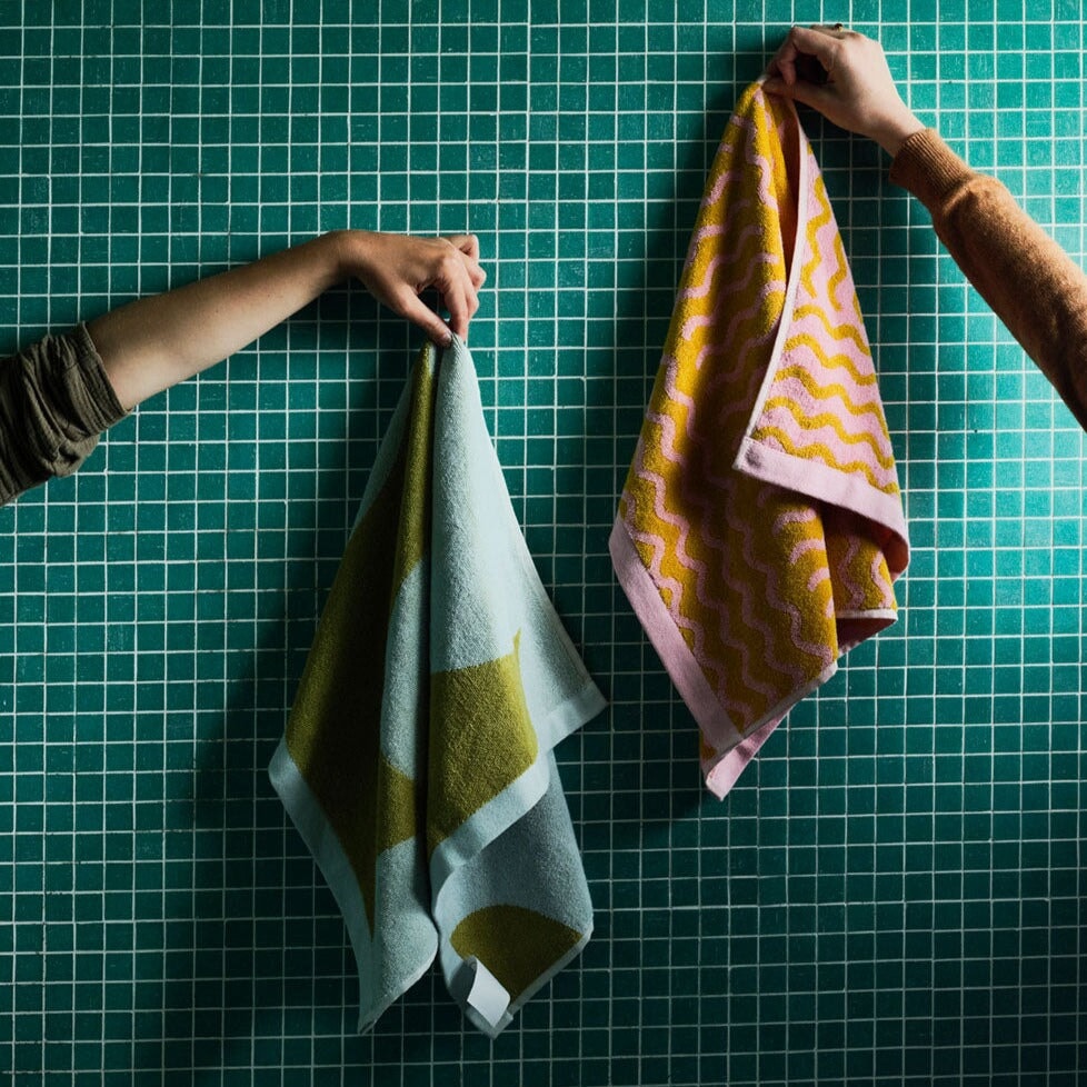 Towels Organic Cotton Pebble Hand Towel